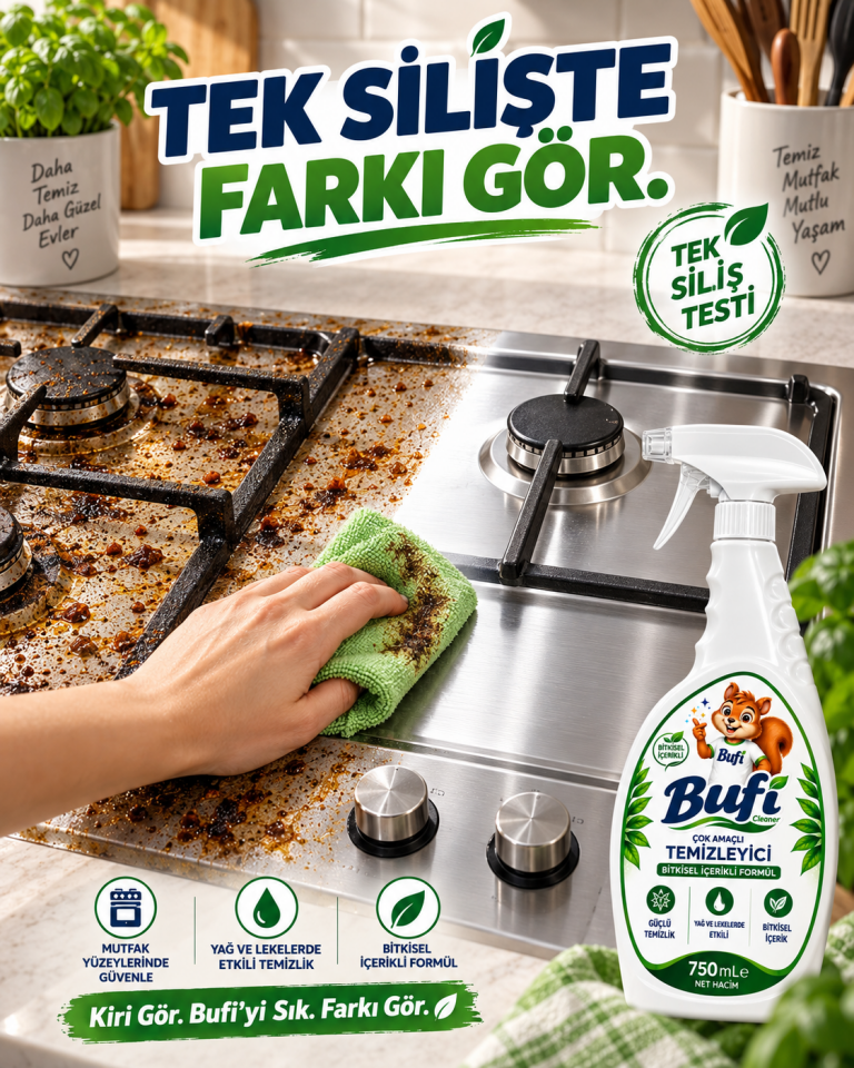 Bufi Cleaner Bitkisel Çok Amaçlı Temizleyici 750 ml