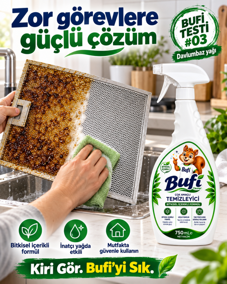 Bufi Cleaner Çok Amaçlı Temizleyici 2'li Set 2x750 ml